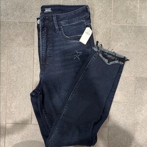 Old Navy rockstar super skinny Dark Blue Women's  Jeans